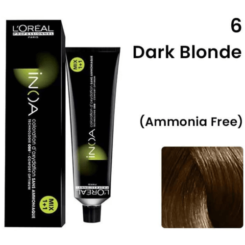 Loreal Inoa Amonia Free Permanent Colour No.6 Loreal Inoa Amonia Free Permanent Colour No.6